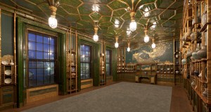 The Peacock Room at the Freer Gallery in Washington DC