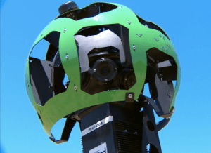 Google Trekker, it's hiker-friendly version of the street view camera
