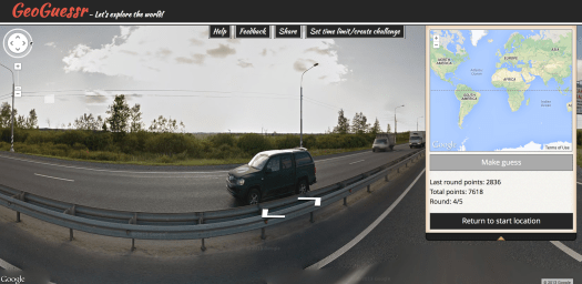 Geo Guessr Game